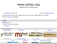 Tablet Screenshot of cailliau.org